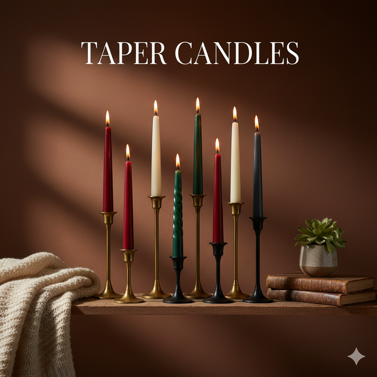 Taper candles