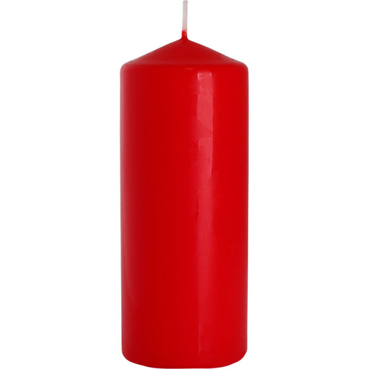 Single Pillar Candle 60x150mm - Red
