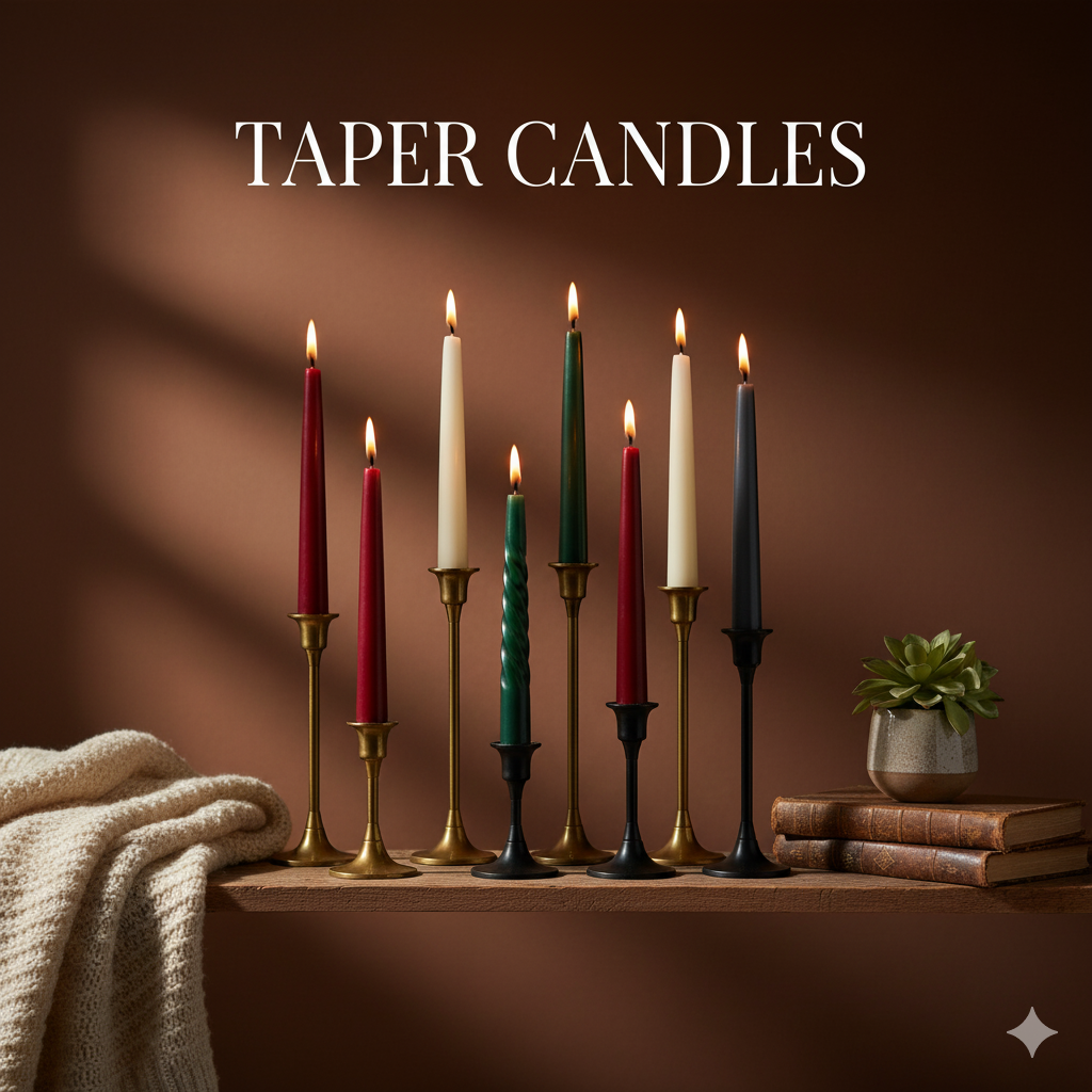 Taper candles
