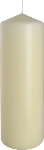 Single Pillar Candle 80x250mm - Ivory